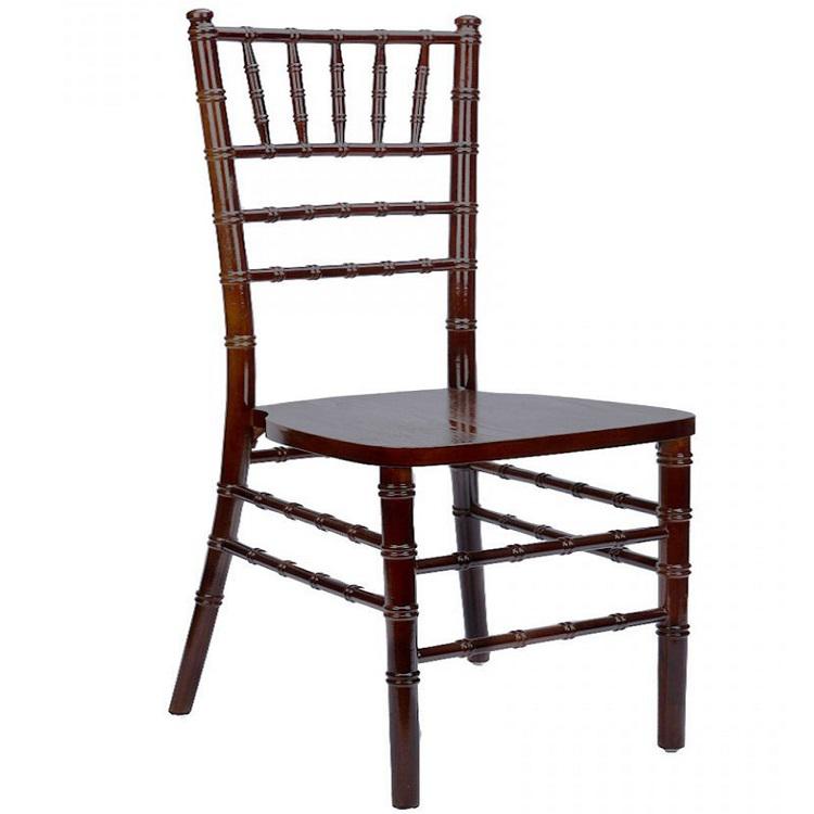 Mahogany Chiavari Chair, Chair Rentals